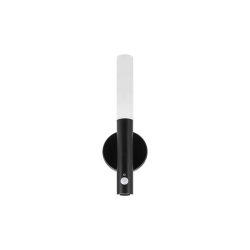 Lampa LED Aku Stick PIR czarna magnes-36567