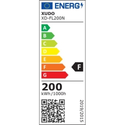 Naświetlacz LED SMD Mola 200W 4500K Czarny-36734