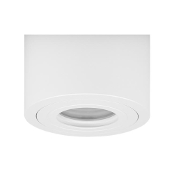 Oprawa natynkowa IP54 GU10 okrągła 90x95 biała-36848