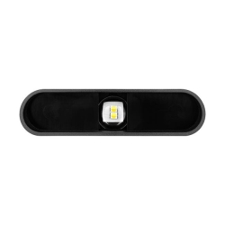 Lampa LED Aku Turo PIR czarna magnes-36903