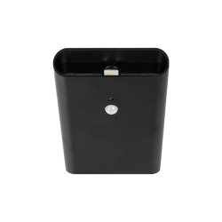 Lampa LED Aku Turo PIR czarna magnes-36905