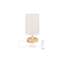 Lampa biurkowa Hilda E27 biała WD-36983