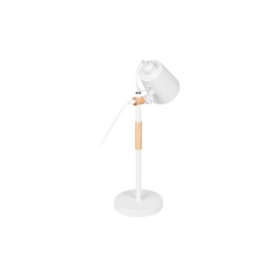Lampa biurkowa Kasio E27 biała WD-37086