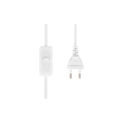 Lampa biurkowa Kasio E27 biała WD-37091