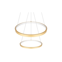 Żyrandol LED Lynx 40/60cm 64W złoty-37136