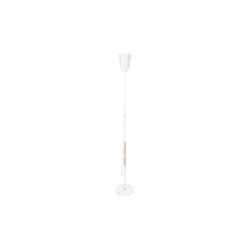 Lampa podłogowa Koko E27 145cm biała WD-37178