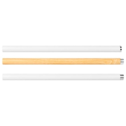 Lampa podłogowa Koko E27 145cm biała WD-37183