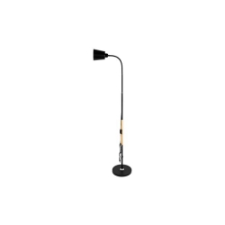 Lampa podłogowa Koko E27 145cm czarna WD-37187