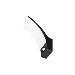 Oprawa architektoniczna Grudo LED 12W czarna czujn-37197