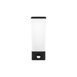 Oprawa architektoniczna Grudo LED 12W czarna czujn-37198