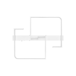 Żyrandol LED Moris 62x50x6cm 29W biały 3CCT DIP-37270