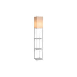 Lampa podłogowa Ganto 2 1xE27 160cm biała-37395