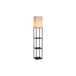 Lampa podłogowa Ganto 2 1xE27 160cm czarna-37397