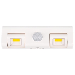 Lampa podszafkowa LED 2x COB PIR 4000K-37408