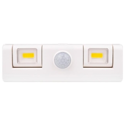 Lampa podszafkowa LED 2x COB PIR 4000K-37409