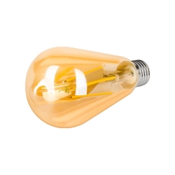 Żarówka LED E27 Filament ST64 4000K 10W Amber-37447