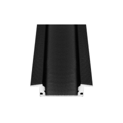 Profil Led Masterled wpuszczany 1m czarny mleczny-37646