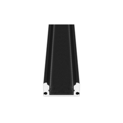 Profil Led Masterled nawierzchniowy 2m czarny-37795