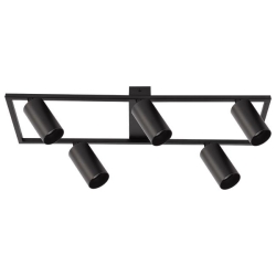 Żyrandol LED GU10 Bumo x5 czarny-38150