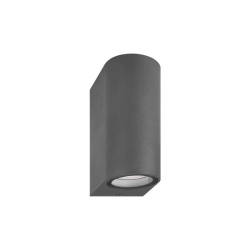 Oprawa architektoniczna Luna GU10 szara Duo-38326