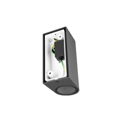 Oprawa architektoniczna Luna GU10 szara Duo-38329