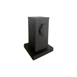 Słupek ogrodowy Ontario 230V 20cm 2 gniazda PC-38373