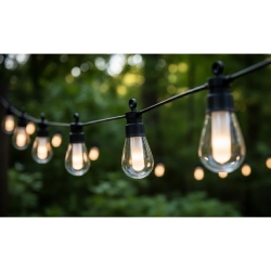 Girlanda LED 24V 6,5m 10x LED 2700K łezka-38376