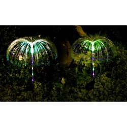 Lampa LED solarna wbijana meduza 77cm-38528