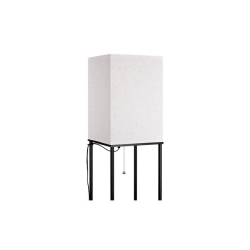 Lampa podłogowa Ganto 2 1xE27 160cm czarna-38548