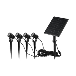 Lampa LED solarna wbijana 3000K zestaw 4szt-38569