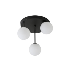 Kinkiet E27 LED Bali-12 29cm x3-2 czarny-38654