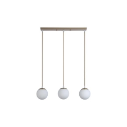 Oprawa wisząca E27 Bali-12 50cm x3-1 beż+złoty-38657