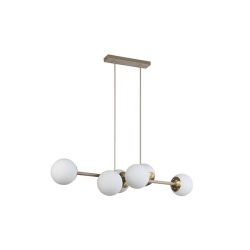 Oprawa wisząca E27 Bali-12 90cm x6 beż+złoty-38663