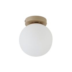 Kinkiet E27 LED Bali-15 15cm x1 beż+złoty-38665