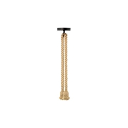 Oprawa wisząca E27 Sznur 120cm x2 czarna-38668