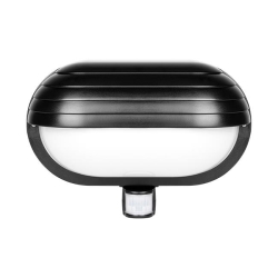 Oprawa architektoniczna Froda E27 czarna PIR-38683