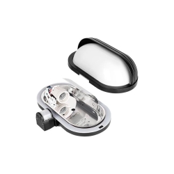 Oprawa architektoniczna Froda E27 czarna PIR-38685