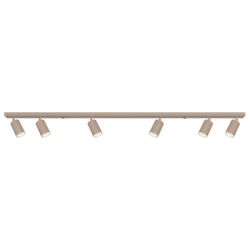 Kinkiet GU10 LED Lucerno ruchomy x6 beżowy-38744