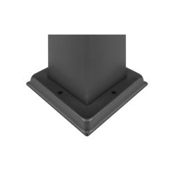 Słupek ogrodowy Ontario 230V 20cm 1 gniazdo czarny-38844