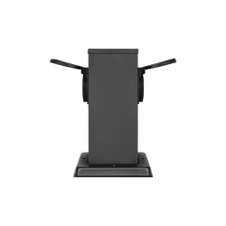 Słupek ogrodowy Ontario 230V 20cm 2 gniazda czarny-38896