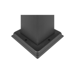 Słupek ogrodowy Ontario 230V 20cm 2 gniazda czarny-38901