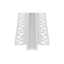 Profil LED PCV 50x12 Wpuszczany GK biały 2m Mleczn-39017