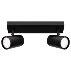 Kinkiet GU10 LED Richi ruchomy x2 czarny-39191