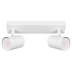 Kinkiet GU10 LED Richi ruchomy x2 biały-39195