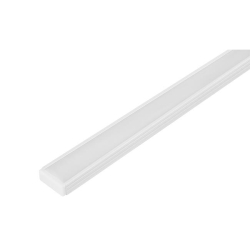 Profil LED PCV 16x7 Slim biały 1m Mleczny 2-39201