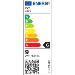 Oprawa architektoniczna Hestio LED 9W czarna-39295