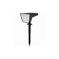 Lampa LED solarna wbijana reflektor RGBW-39388