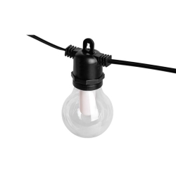Girlanda LED solarna 6,5m 10x LED G50 płomień-39392