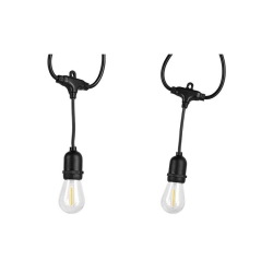 Girlanda LED 230V 15m 15x E27 2700K-39435