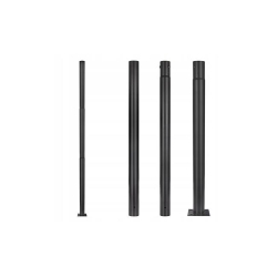 Słup oświetleniowy SQ 76mm 3m 15x15cm czarny-39447